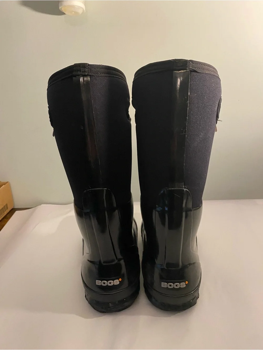 Boggs Black Waterproof Rain/Work Boots
